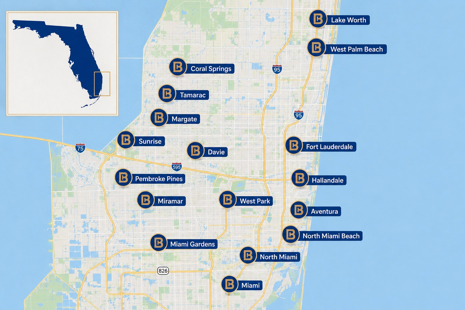 agency service areas